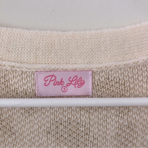 NWOT Pink Lily Leopard Print Cardigan - Picture 3 of 6